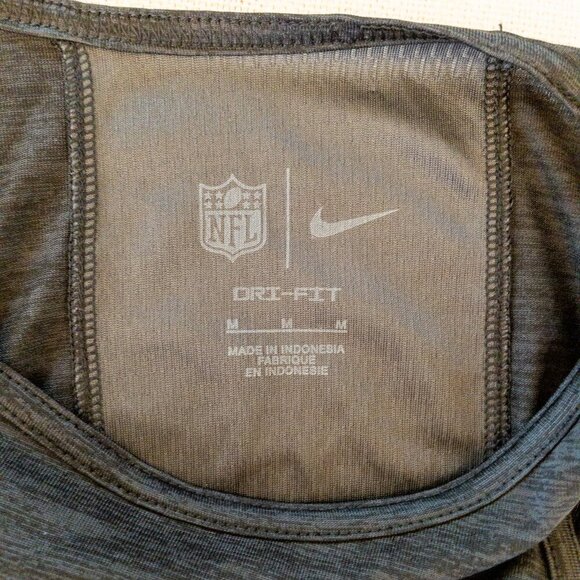 Nike NFL Raiders Tank Top Black Dri-FIT Medium Sleeveless Athletic Shirt - Picture 3 of 3